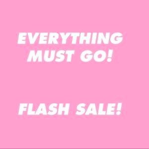 flash sale!! i'm moving so everything must go